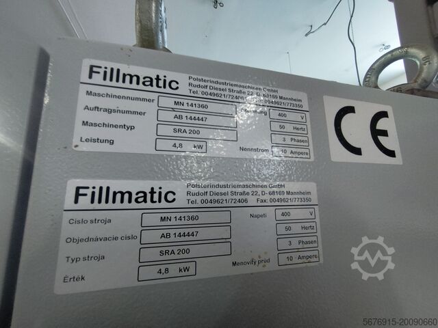 Matrassenstapelaar Rudolf-Diesel-Str. 22 68169 D-Mannheim FillMatic 220R