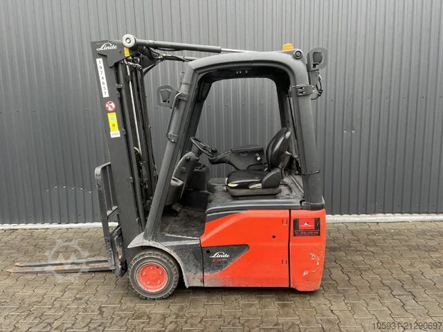 Electric 3-wheel forklift Linde E14-02