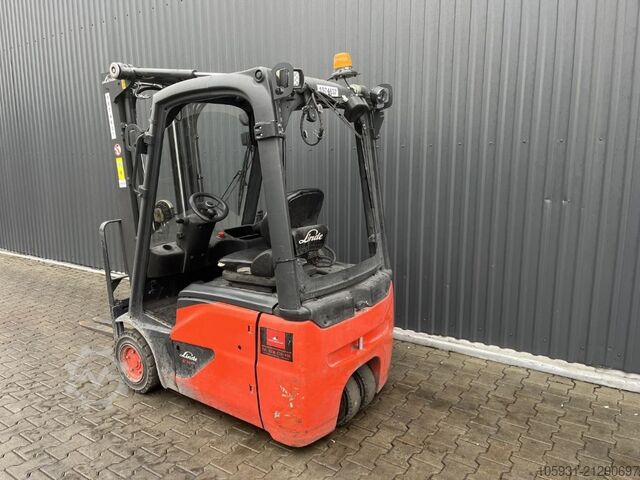 Electric 3-wheel forklift Linde E14-02