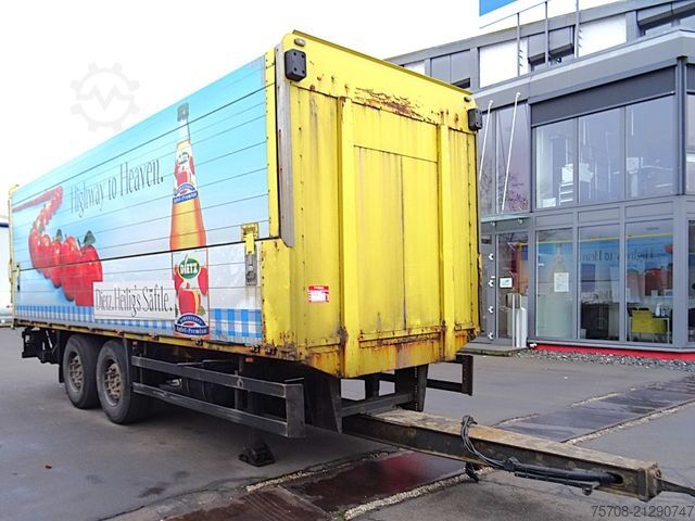 Beverage trailer ORTEN Tandem Schwenkwand*7,7 m*2 to LBW