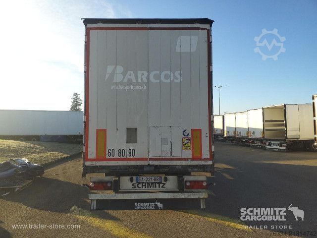 Open semitrailer with tarp Schmitz Cargobull Semitrailer Curtainsider Standard