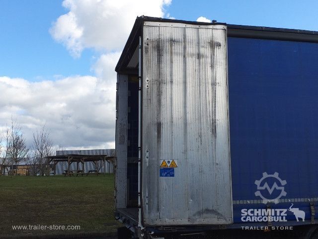Open semitrailer with tarp Schmitz Cargobull Semitrailer Curtainsider Standard