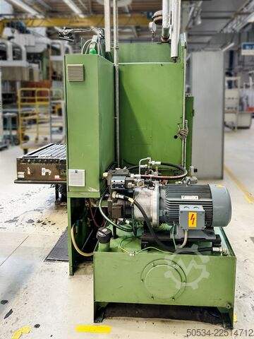 πρέσα βουλκανισμού WICKERT 1000 kN