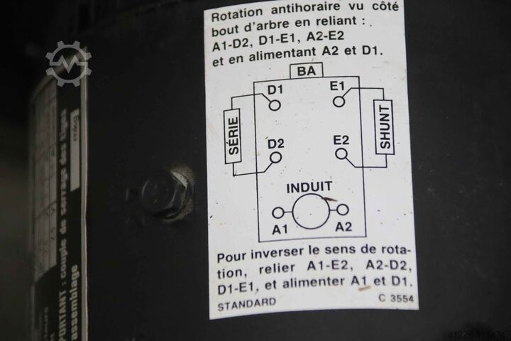 Chassis Rapid RVT 2500  24V 2,0 kW