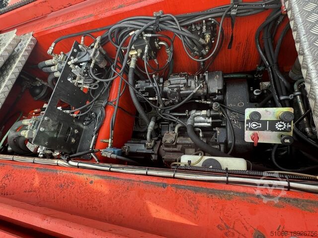 Volle container reachstacker Kalmar DRD450-60C5