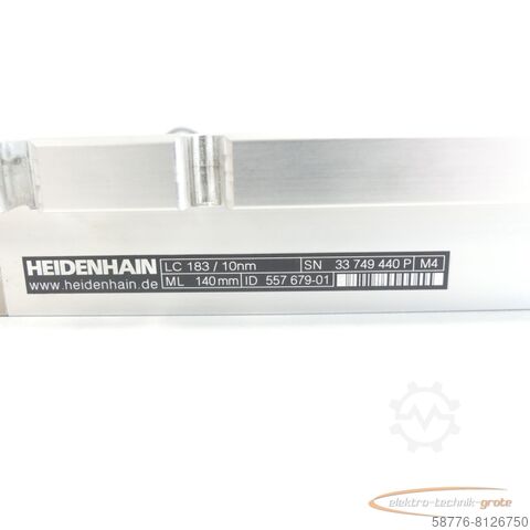 Heidenhain component Heidenhain LC 183 / 10nm ML: 140 mm .557 679-01 SN:33749440P + AE LC 1x3