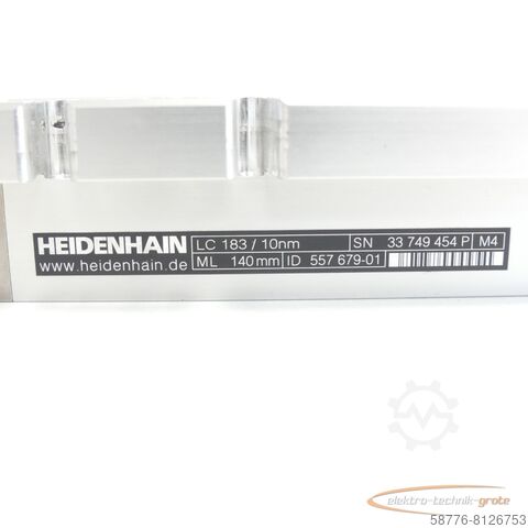 Heidenhain component Heidenhain LC 183 / 10nm ML: 140 mm .557 679-01 SN:33749454P + AE LC 1x3