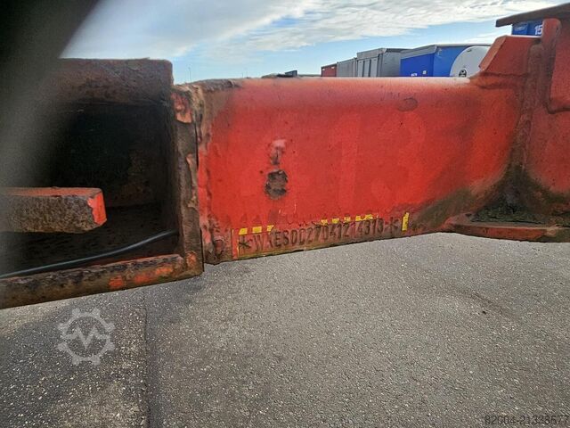 Μεταφορά εμπορευματοκιβωτίων KRONE SD 27| FIXED CHASSIS | SAF DISC. 40 FT |2 X 20 ...