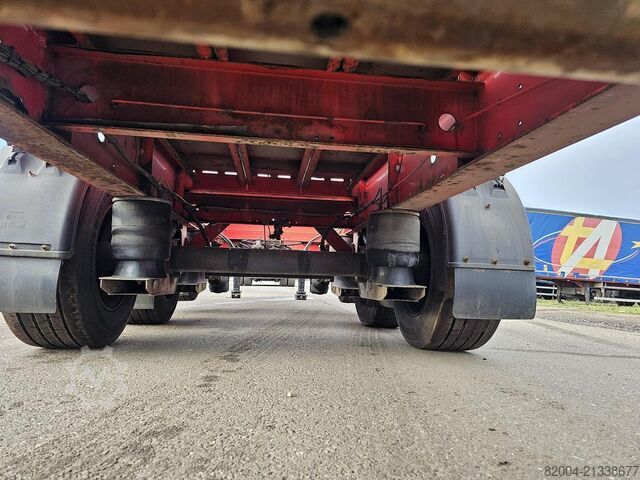Transport af containere KRONE SD 27/ FIXED CHASSIS/ SAF DISC. 40 FT /2 X 20 F...