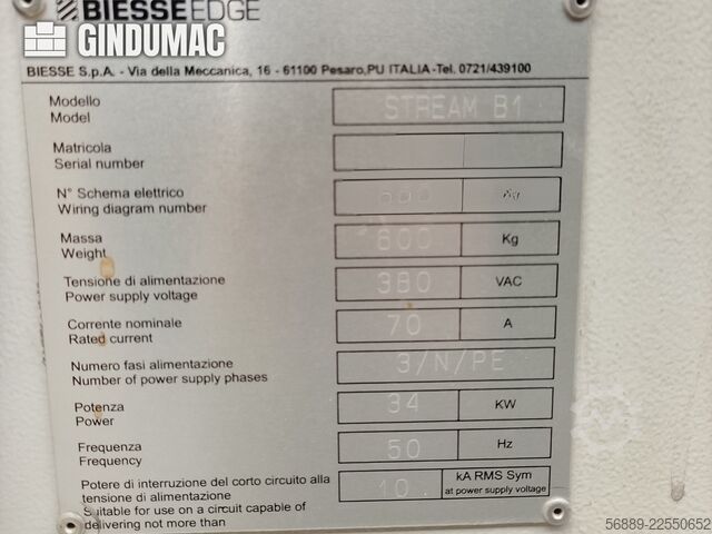 BIESSE Edge Stream B1 BIESSE Edge Stream B1