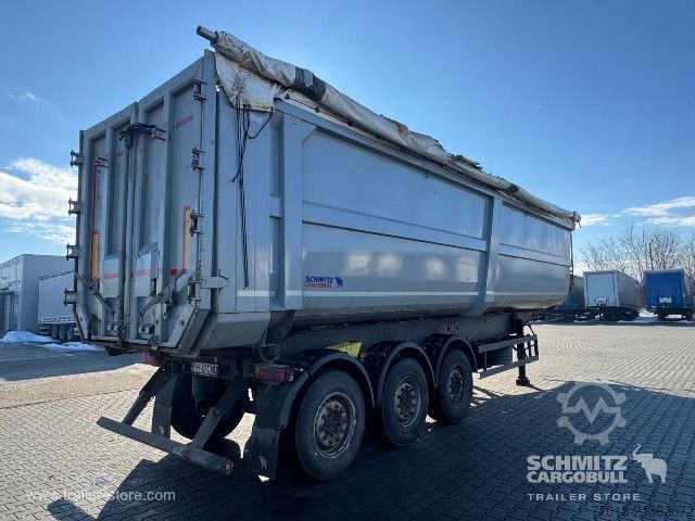 Semirimorchio ribaltabile Schmitz Cargobull Tipper Steel half pipe body 555m³