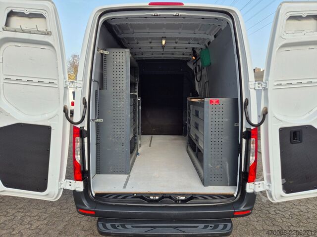 Bestelwagen met verhoogd dak MERCEDES-BENZ Sprinter 314 Kasten L2/H2*3 Sitzer*Klima*Regale*