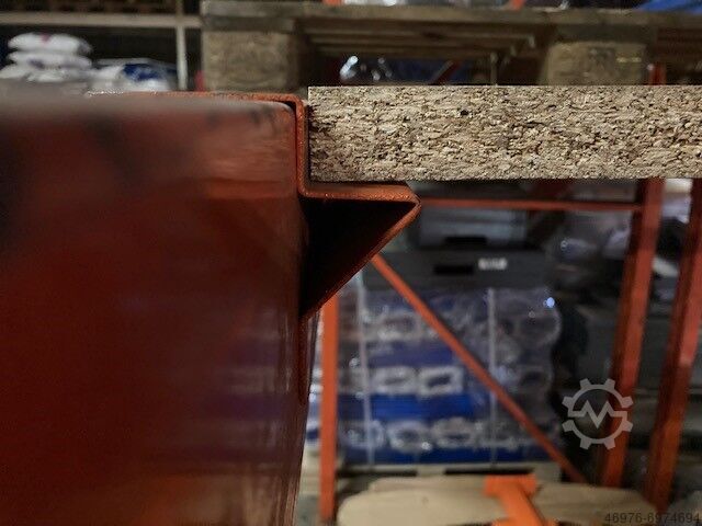 Z-Winkel Arrietierungswinkel Auflage Spanplattenauflage Mecalux/ Länge: 200mm / für Traversenbreite 50 mm