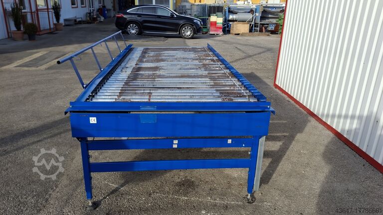 Przenośnik rolkowy, napędzany przenośnik rolkowy