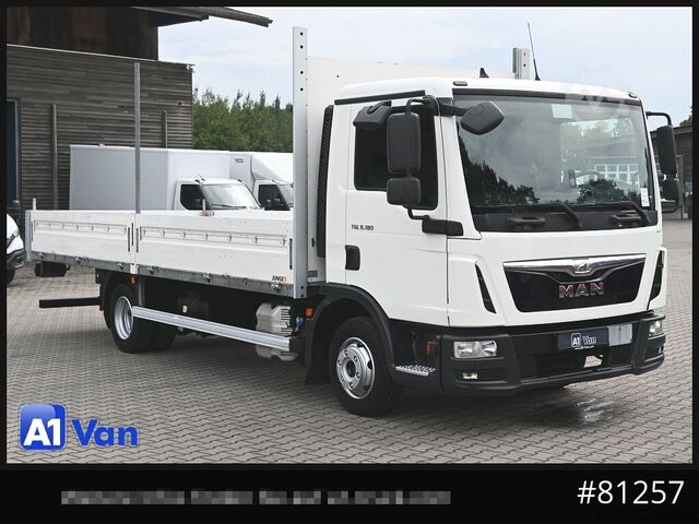Pick-up skåpbil MAN TGL 8.180 L Pritsche, Klima, 2xAHK, Luftfederung