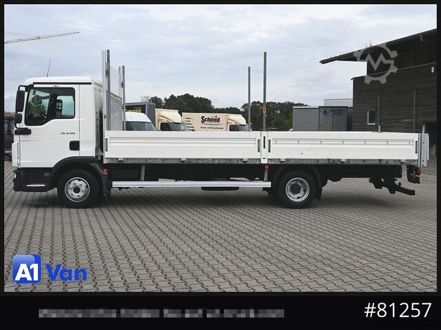 Pick-up skåpbil MAN TGL 8.180 L Pritsche, Klima, 2xAHK, Luftfederung