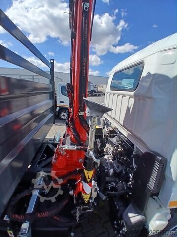  Fuso Canter 7C15 Fassi Kran 3-seiten Kipper
