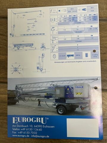 Strukturni kran Eurogru DS216-1L