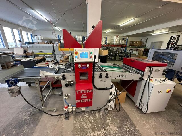 Papierponsmachine SCS Automaberg TRIM & PERF.6