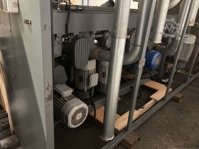 Plaina de quatro lados, 8 eixos, Gaujing Gau-Jing GNS-8S23