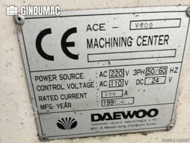 DAEWOO ACE V 600 DAEWOO ACE V 600