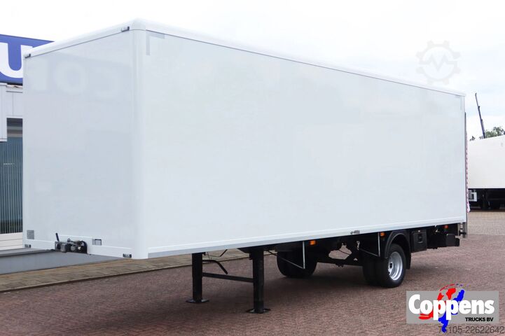 BE poluprikolice Veldhuizen P 47-3. Gesloten + Dhollandia 1.000 kg