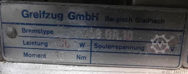 Κινητήρας λαβής 2,2 kW 1410 rpm Greifzug T90L/10-4F