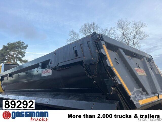 Afzetcontainer  Abrollcontainer Halfpipe ca. 16m³, Hardox, hydr.