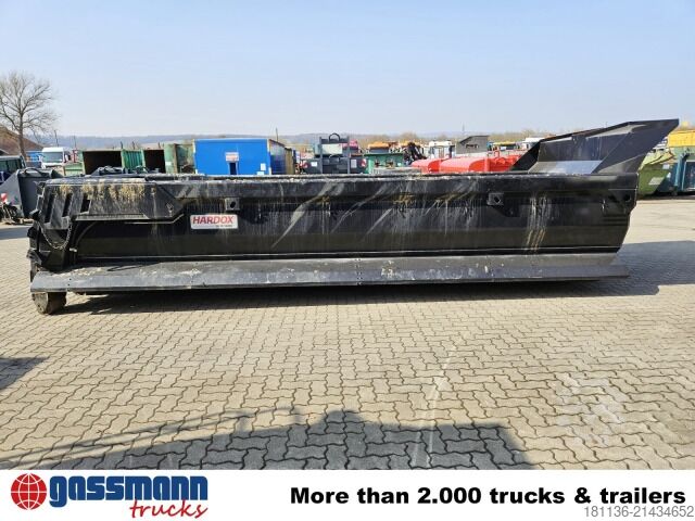 Conteneur à benne amovible  Abrollcontainer Halfpipe ca. 16m³, Hardox, hydr.