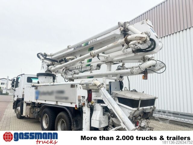 Camión bomba de hormigón Mercedes-Benz Actros 2636 6x4, Betonpumpe Schwing Stetter