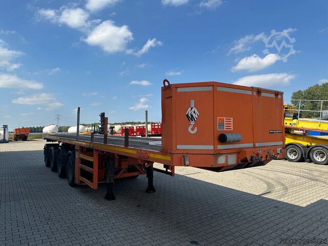 Plattformanhänger Nooteboom OVB-73-04 73 tons Ballast trailer / 4 axles / 3...