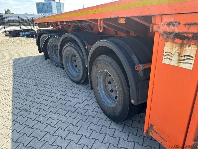Plataforma remolque Nooteboom OVB-73-04 73 tons Ballast trailer / 4 axles / 3...