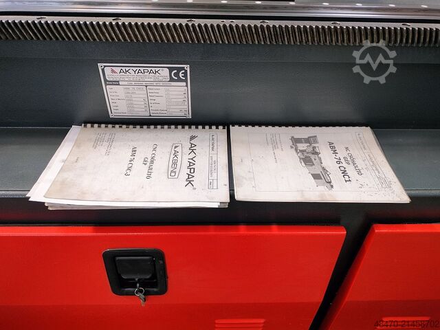 Plåtrullmaskin AKYAPAK ABM 76 CNC 3