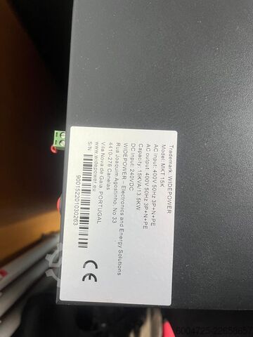 Unterbrechungsfreie Stromversorgung (USV) Widepower MKT 15K