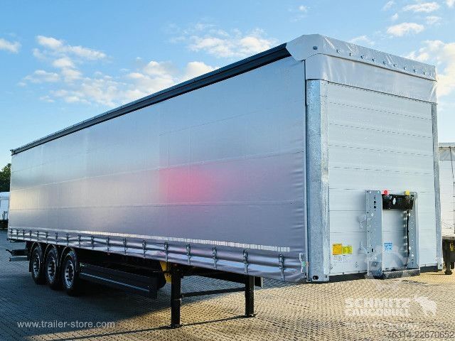 Öppen semitrailer med kapell Berger Curtainsider Standard