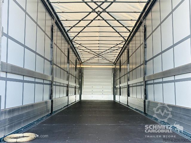 Öppen semitrailer med kapell Berger Curtainsider Standard