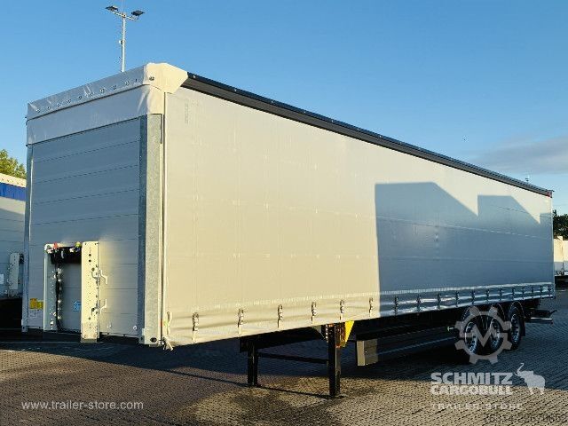 Öppen semitrailer med kapell Berger Curtainsider Standard
