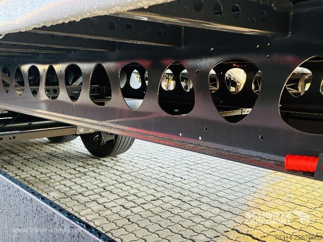 Öppen semitrailer med kapell Berger Curtainsider Standard