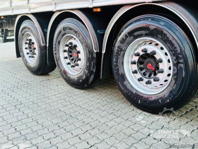 Öppen semitrailer med kapell Berger Curtainsider Standard