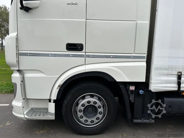 Posuvná plachta DAF XF 430 XF430. EURO6. 2019. Schuifzeil Bakwagen ...