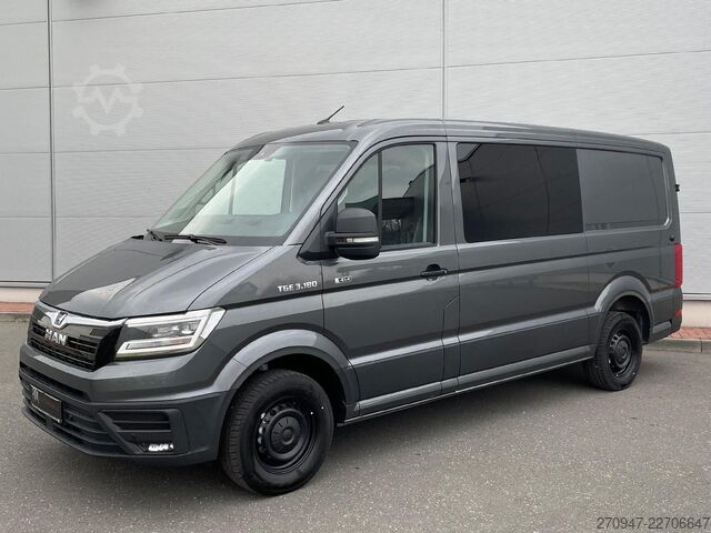 Furgon blaszak MAN TGE 3.180 L3H2 MIXTO 4x4 AUTOM ACC STANDH SITZH