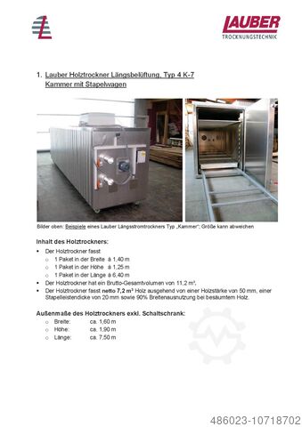 Faszárító Lauber Typ 4 K-7