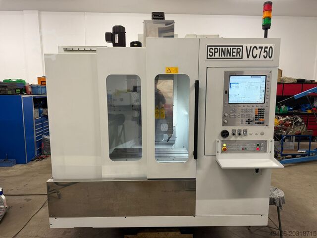 Verticaal bewerkingscentrum Spinner VC 750