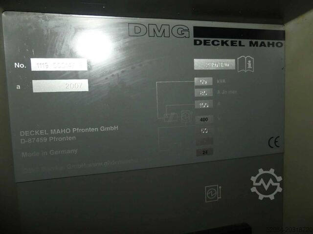 Centru universal de prelucrare Deckel Maho DMU 60 U hi-dyn