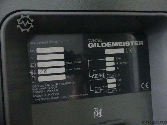 Centru de prelucrare universal DMC DMC 635 V eco DMG Ecoline