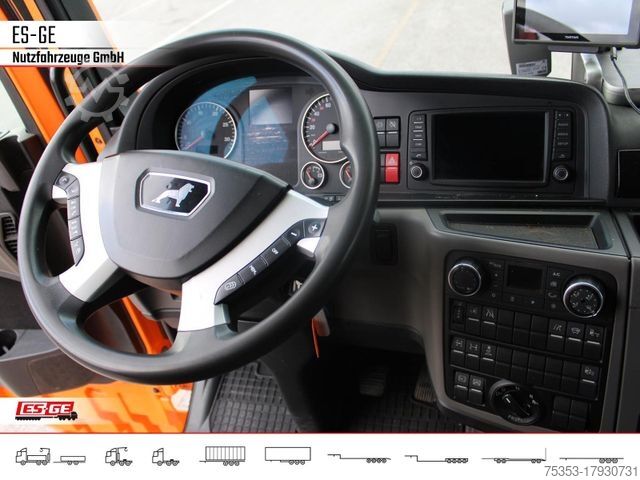 Vrachtauto met open laadbak MAN TGX 26.540 + HIABV-Ladekran 477E-4 HIPRO