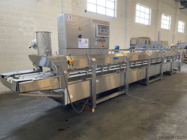 Vleesverwerkingsmachine CES stikstofvriezer Model CES-LT-LIN-9x0.66