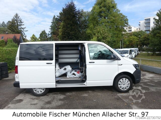Dobozos furgon VW T6 Transporter Kasten Allrad SHZ Sortimo 3 Sitze