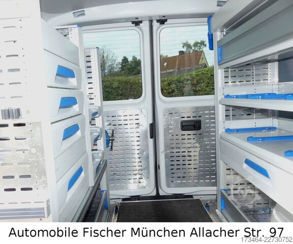 Dobozos furgon VW T6 Transporter Kasten Allrad SHZ Sortimo 3 Sitze