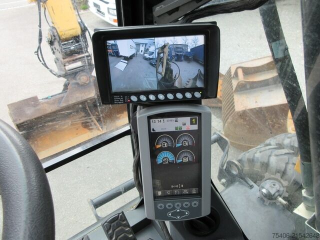 Mobile excavator caterpillar M314F ,Greifer, Schild,Grabenräuml.,Tiefenlöffel